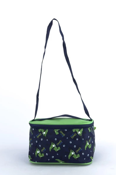 Relxion İlkokul Çantası Beslenmeli Dinazor Yeşil 1350 - Resim 5