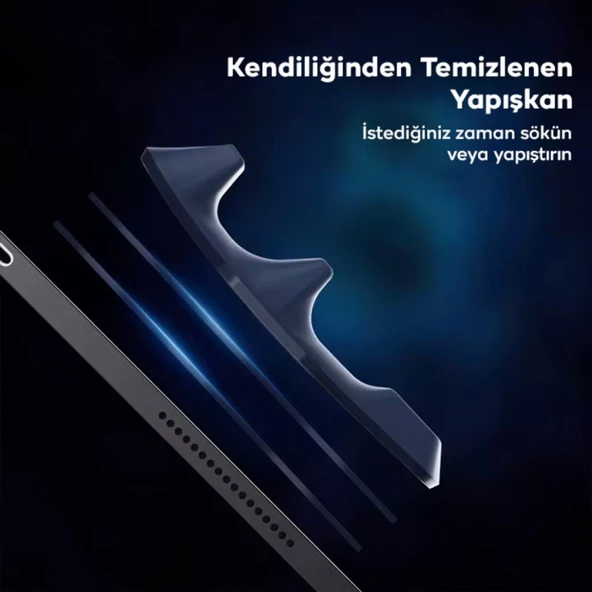 Polham Tüm Tabletlere Uyumlu 2 Adet Parmak Tutucu Oyun Kolu, Yapışkanlı Silikon Gamer Tablet Kolu - 2
