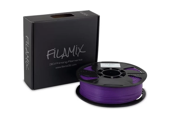 Filamix 1.75MM Pla+ 3D Mor Filament 1kg - 2