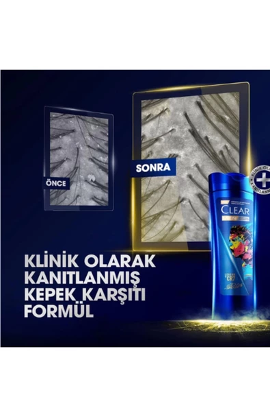 Clear Men Legend By CR7 Kepeğe Karşı Etkili Şampuan 350 ml - 4