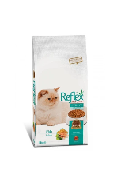 Reflex Kısırlaştırılmış Balıklı Yetışkın Kedı Maması 15kg