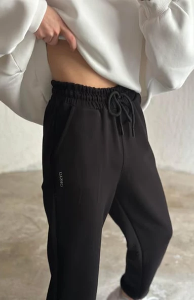 Vogsign 383 Kadın Oysho Manşetli Cepli Tek Alt Eşofman - 6