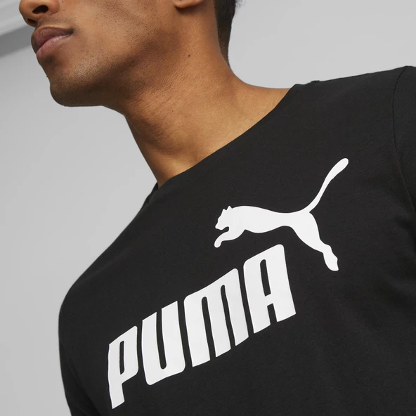 Puma 586666 Ess Logo Tee Tişort Erkek T-Shirt - 9