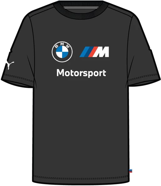 Puma 621314 BMW MMS ESS Logo Tee Bmw Team Erkek T-Shirt