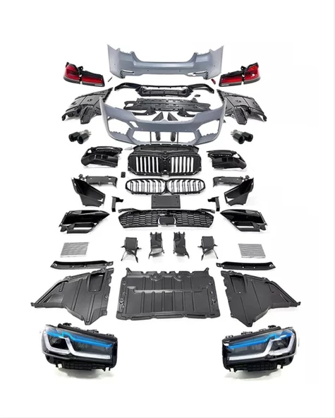Autogp Bmw g30 lci m5 f90 body kit dönüşüm seti komple 2017 / 2020 - Resim 2