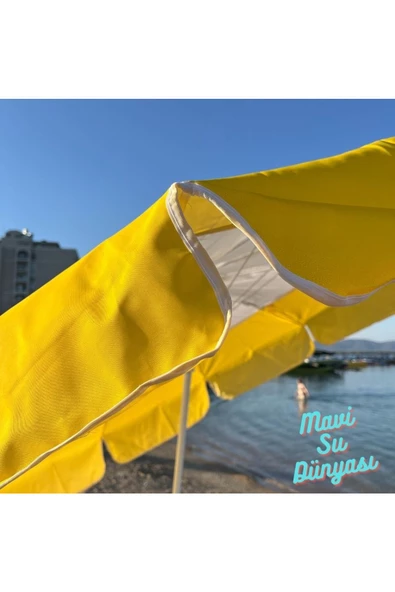Plaj Şemsiyesi Deniz, Balkon, Bahçe (Bidonsuz) 2 Metre, 10 Telli - 8