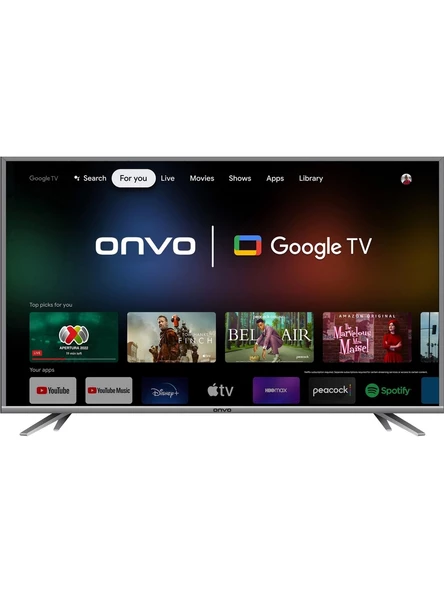 Onvo 65OV9000U 65'' 165 Ekran Uydu Alıcılı 4k Ultra Hd Google Smart LED TV