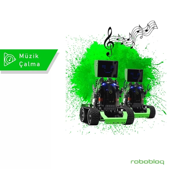 Robobloq Qoopers Robot Kiti Steam Eğitim Robotu - 6