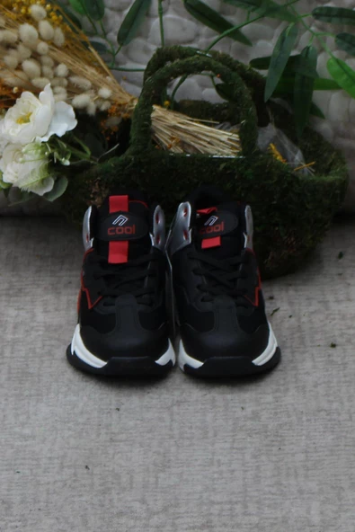 Fort Cool London Siyah Rahat Çocuk Basketbol Ayakkabısı - 2