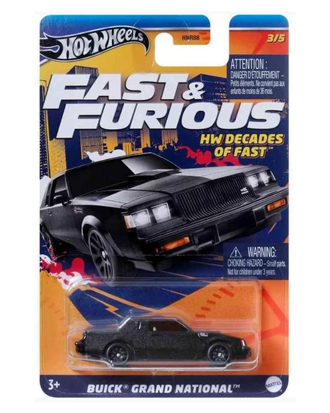 Hot Wheels Hızlı ve Öfkeli Buick Grand National HRW43