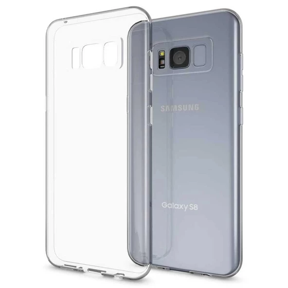 Samsung Uyumlu S8 Plus Kılıf Süper Silikon Kapak