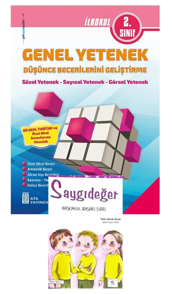 Ata 2.Sınıf Genel Yetenek Düşünce Becerilerini Geliştirme ürün görseli 1