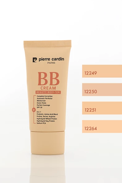 Pierre Cardin BB Cream Beauty Booster- spf 30 Sand Beige-428 - Resim 8