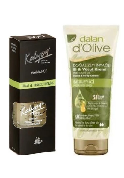Kalyon Tırnak ve Tırnak Eti Peelingi + Dalan Tüp Krem 20 Ml ürün görseli