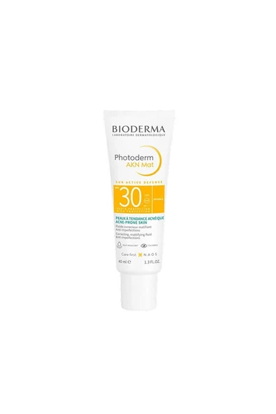 Photoderm Akn Mat Karma Ve Yağlı Ciltler Için Matlaştırıcı Etkili Spf30 Güneş Koruyucu 40ml