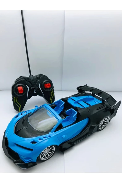 Drift Car Kumandalı Drift Car 1.18 Scale Şarjlı Pilli Işıklı - 4