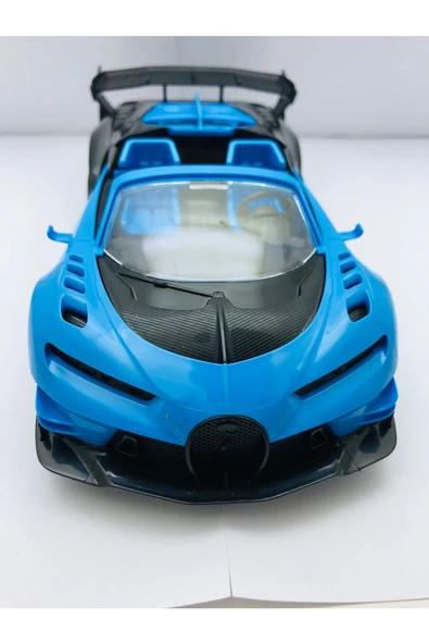 Drift Car Kumandalı Drift Car 1.18 Scale Şarjlı Pilli Işıklı - 6