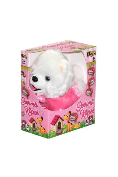 Kumandalı Pilli Sesli Yürüyen Sevimli Peluş Köpek - Resim 3