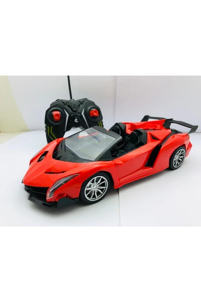 Drift Car Kumandalı Drift Car 1.18 Scale Şarjlı Pilli Işıklı - 9