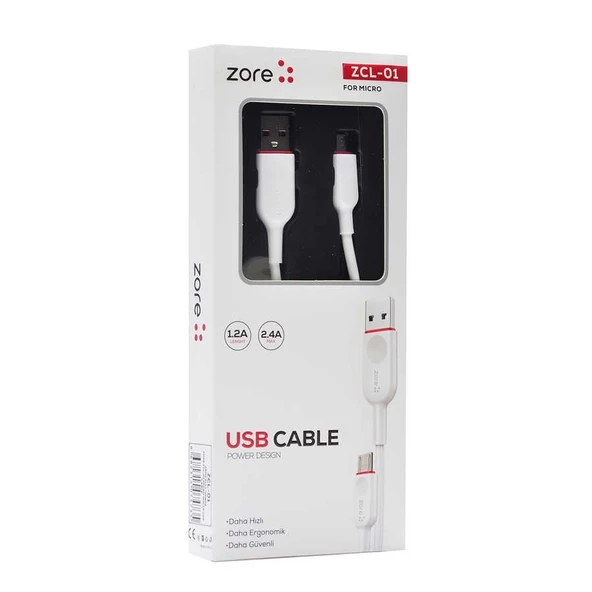 Uyumlu ZCL-01 Micro Usb Kablo