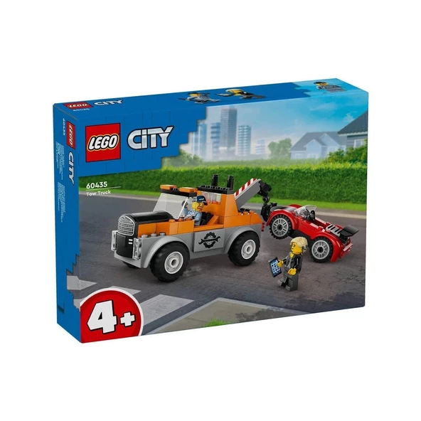 60435 Lego City Çekici Kamyon ve Spor Araba Tamiri 101 parça +4 yaş