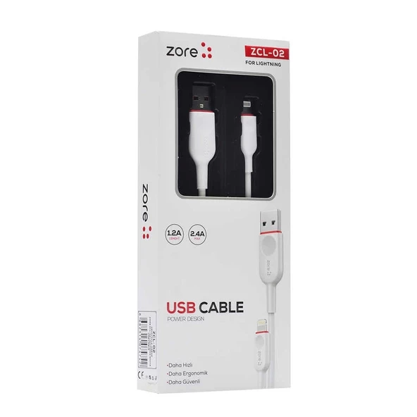 Uyumlu ZCL-02 Lightning Usb Kablo