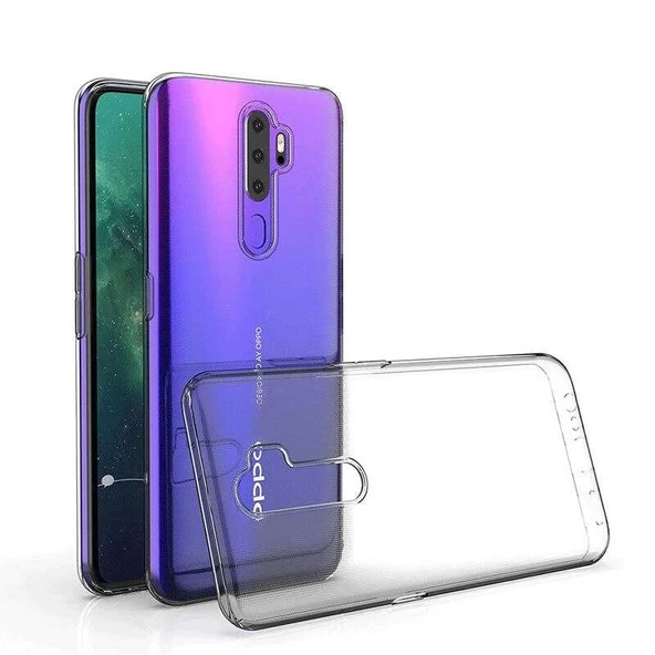 Oppo A9 2020 Kılıf Süper Silikon Kapak