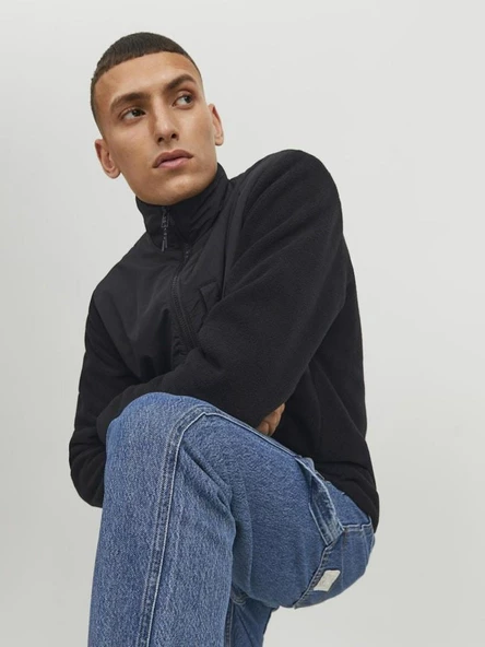 Jack Jones Emarvın Fleece Erkek Polar Ceket 12235864 - 2