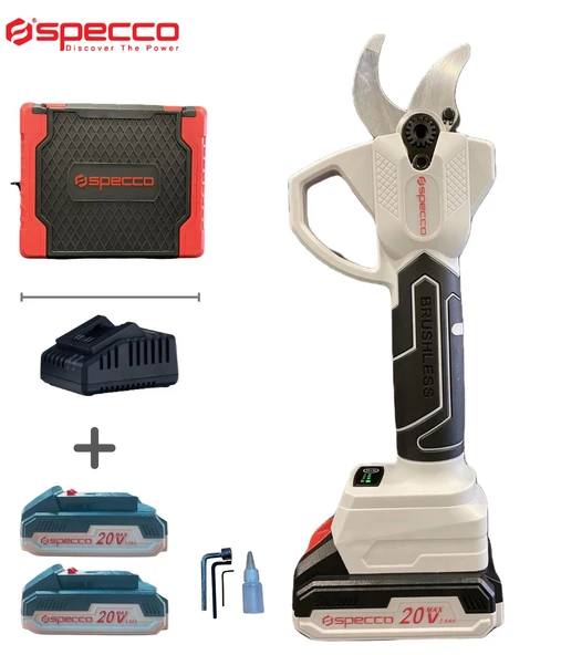Specco Akülü Budama Makinesi 20V 2.0Ah SP20V-5054 - 2