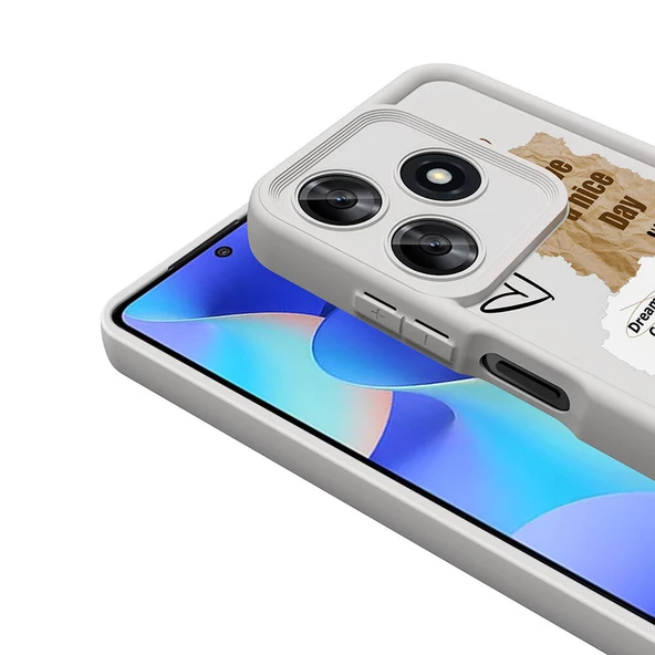 Tecno Spark 10C Kılıf Kamera Korumalı Baskılı Arka Yüzey Zore Klas Kapak - 9