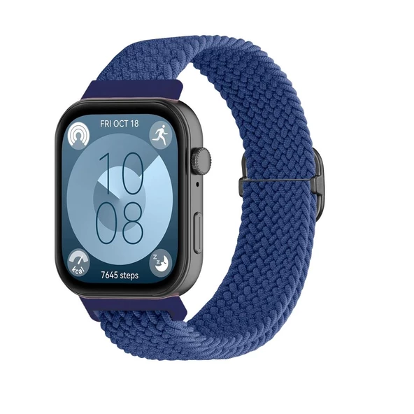 MobaxAksesuar Huawei Watch Fit 4/Fit 4 Pro/Fit 3 Kordon Örgü Tokalı Kordon (Fit/Fit2 Uyumlu Değildir) - 3