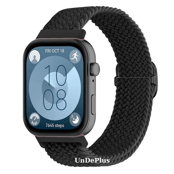 MobaxAksesuar Huawei Watch Fit 4/Fit 4 Pro/Fit 3 Kordon Örgü Tokalı Kordon (Fit/Fit2 Uyumlu Değildir) - 11