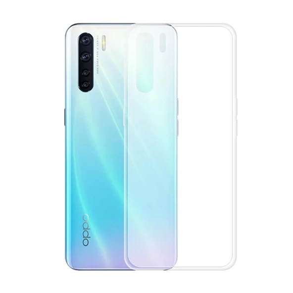 Oppo Reno 3 Uyumlu Kılıf  Süper Silikon Kapak