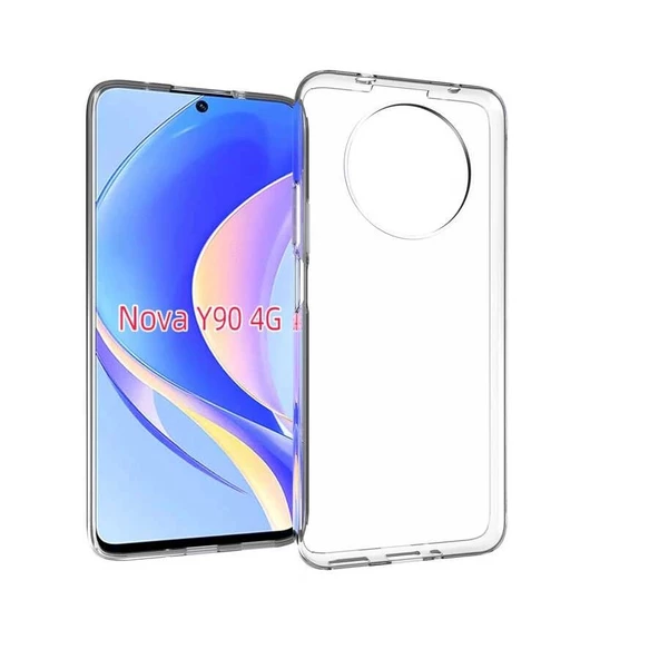 Huawei Nova Y90 Uyumlu Kılıf  Süper Silikon Kapak