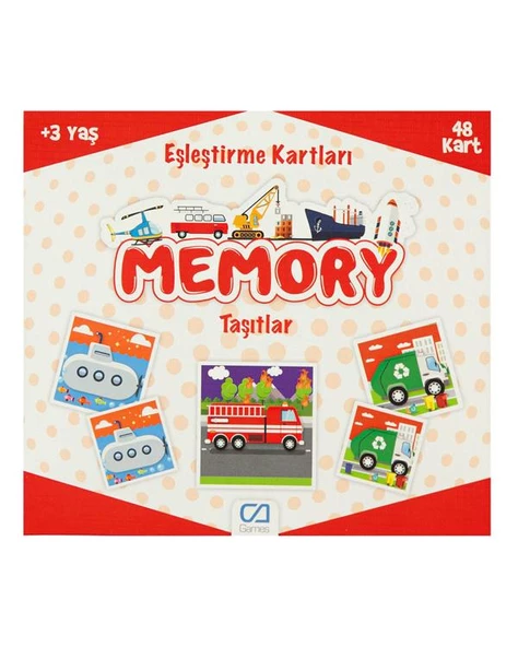 Eşleştirme Kartları Memory Taşıtlar