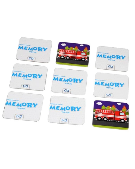 Eşleştirme Kartları Memory Taşıtlar - 2