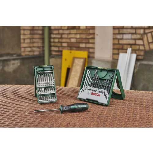 Bosch X-Line 15 Parça Delme 25 Parça Vidalama Ucu Seti + Tornavida - 2