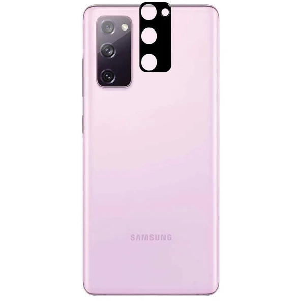 Samsung S20 FE Uyumlu 3D Kamera Camı