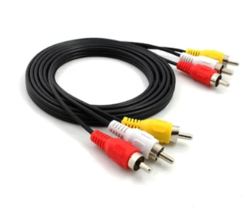 Oem Kablo Rca 1Mt - 1.5Mt 3+3 Tos Giriş Kablo