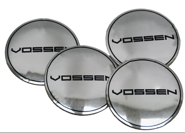 Jant Göbek Arma Vossen Grey Sticker 4'lü Set - 3