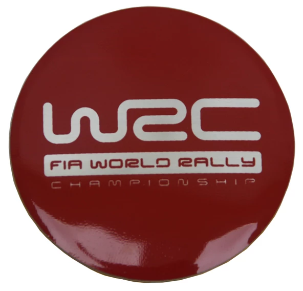 Jant Göbek Arma WRC Red Sticker 4'lü Set ürün görseli