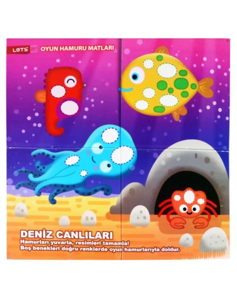 Lets Deniz Canlıları Oyun Hamuru Seti - 5