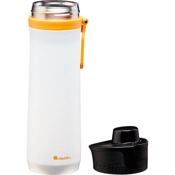 Aladdin 10-10871-004 Sports Thermavac Paslanmaz Çelik Su Şişesi 0,60 LT Beyaz - 4