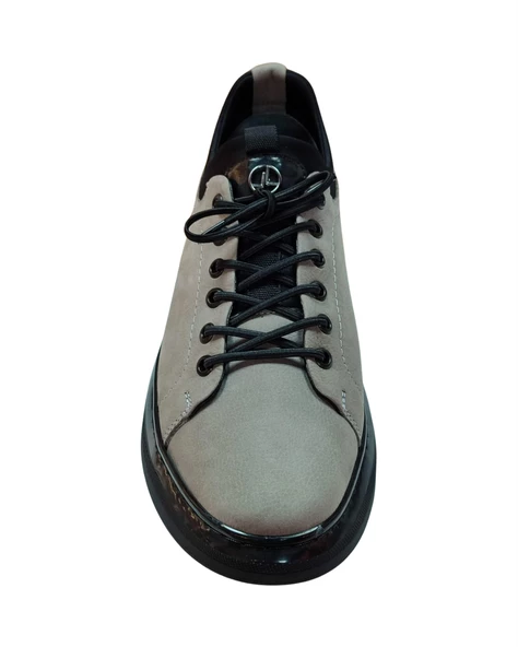 Lisans Ayakkabı 1983 Mr Erkek Gri Nubuk Deri Casual Ayakkabı - 5