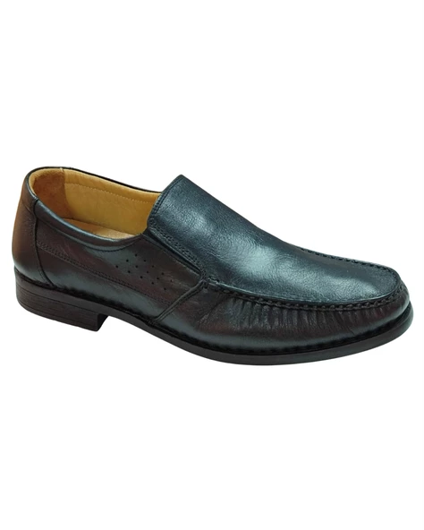 Ay Ayakkabım 600K. Erkek Siyah (40-45) Deri Comfort Ayakkabı