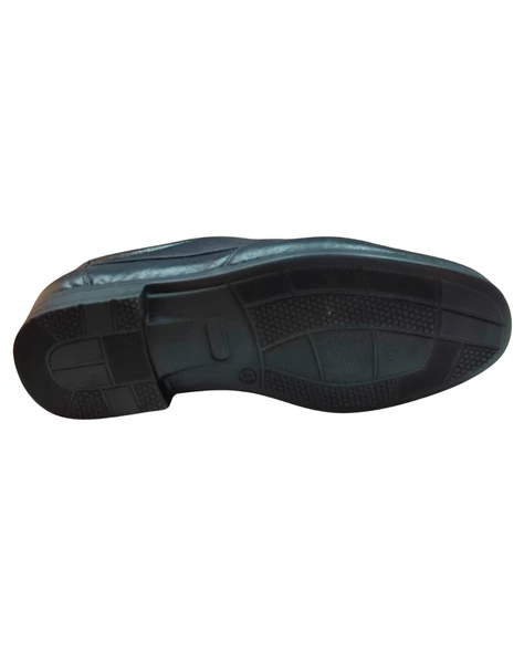 Ay Ayakkabım 600K. Erkek Siyah (40-45) Deri Comfort Ayakkabı - 4