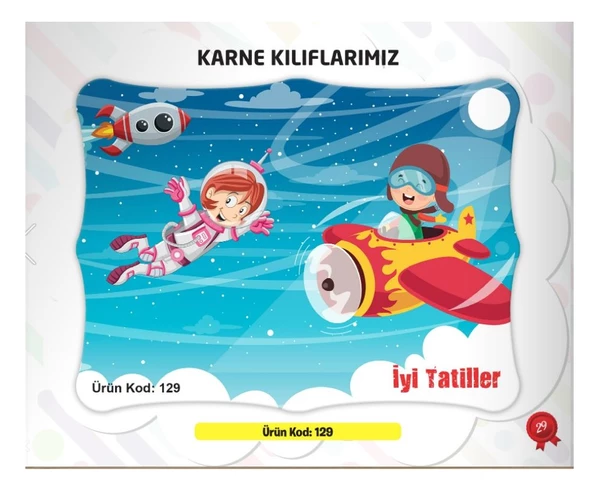 Karne Kabı Kılıfı Ürün Kodu:129 (25 Adet)