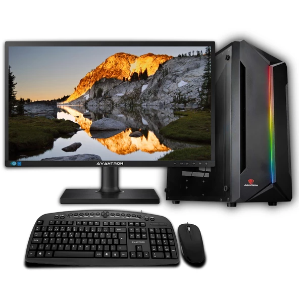 Avantron Evo5872 İ3 10.Nesil 10100F 8Gb Ddr4 256Gb Ssd 2Gb Gt610 "23.8 Masaüstü Bilgisayar