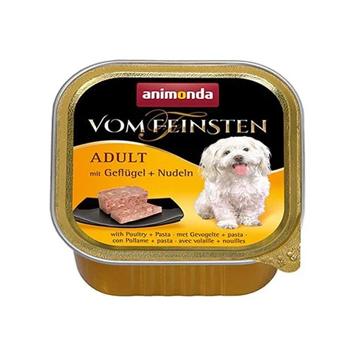 Animonda Vom Feinsten Kümes Hayvanlı ve Makarnalı Yetişkin Köpek Konservesi 150 Gr