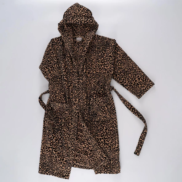 Soley | Panthera | %100 Pamuk Kadın / Erkek Bornoz (Unisex) - 5